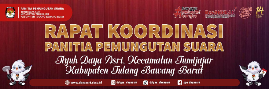 PPS TIYUH DAYA ASRI GELAR SOSIALISASI PEMBENTUKAN PETUGAS KELOMPOK PENYELENGGARA PEMUNGUTAN SUARA (KPPS) PEMILU 2024